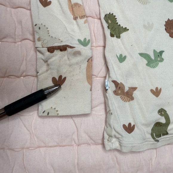 Dino Posh Peanut Jammies - Picture 6 of 8